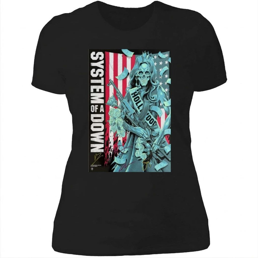 System of a Down Signed Poster Tour 2026 Limited Shirt