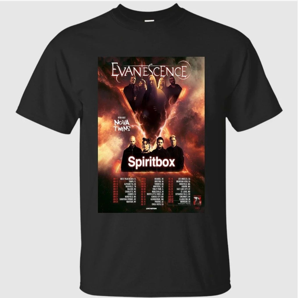 Evanescence Summer Tour 2026 Poster Shirt