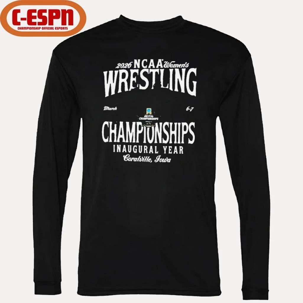 Inaugural Year 2026 NCAA Women’s Wrestling Championships T-Shirt