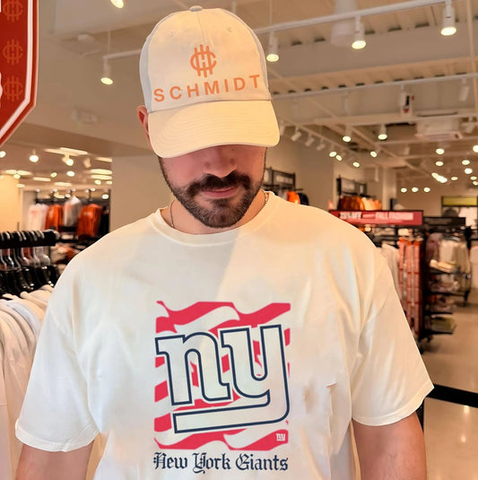 New York Giants American 250th Flag Heritage Wordmark shirt