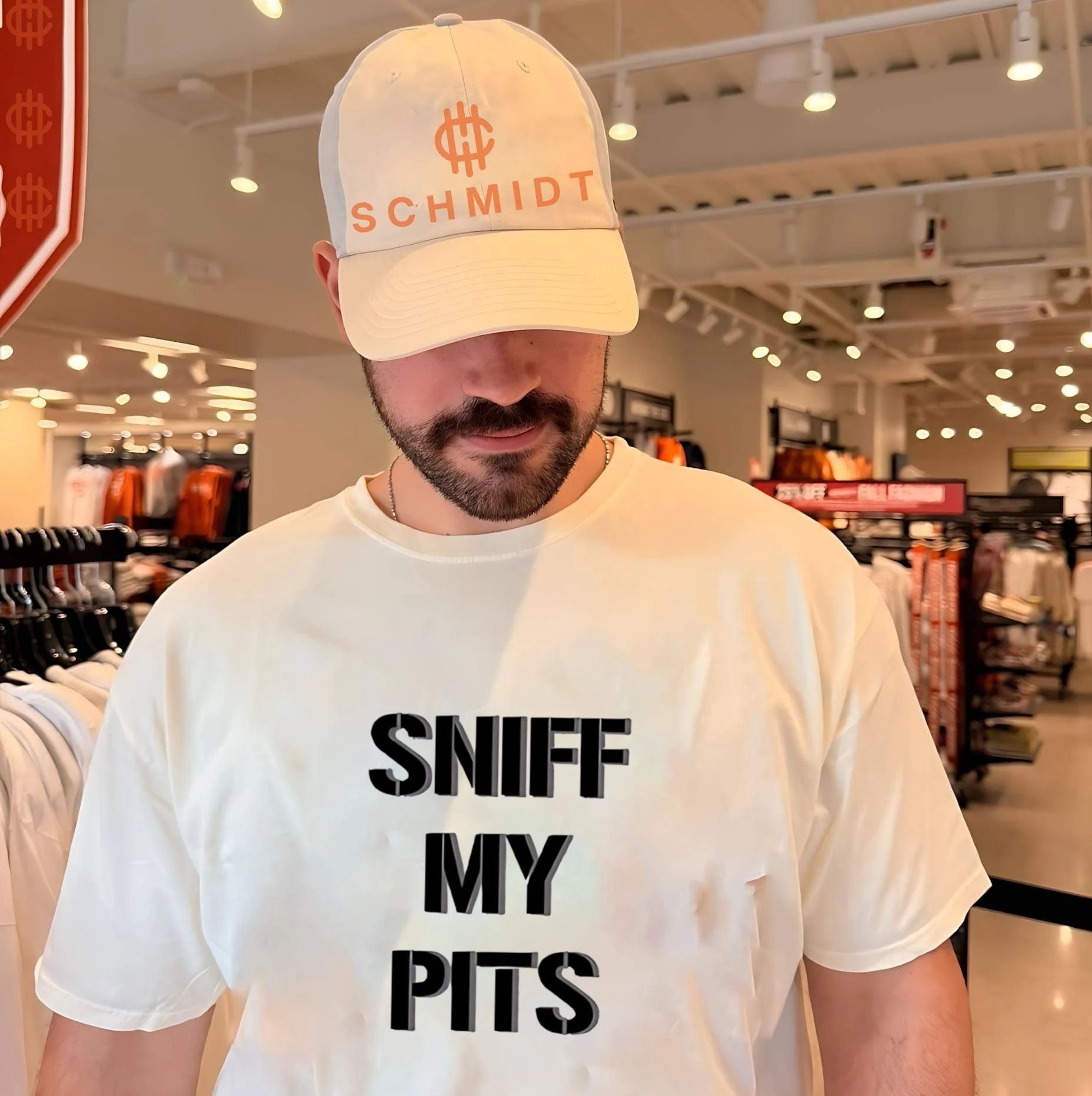 Sniff My Pits text shirt