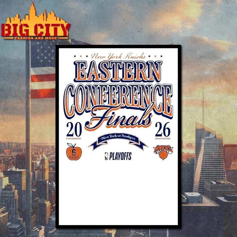 New York Knicks NBA Playoffs 26 Eastern Conference Finals New York Or Nowhere shirt