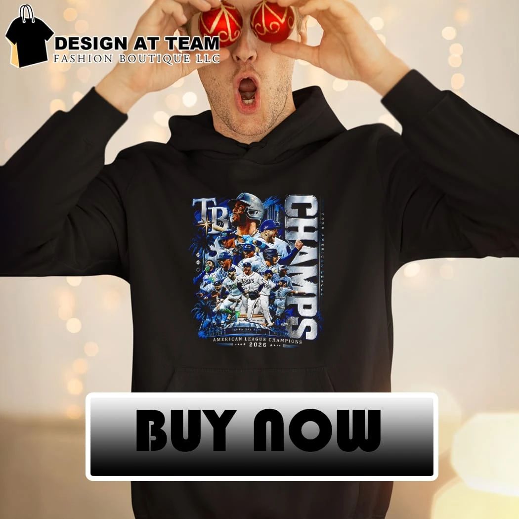 Tampa Bay Rays 2026 American League Champions Champs shirt