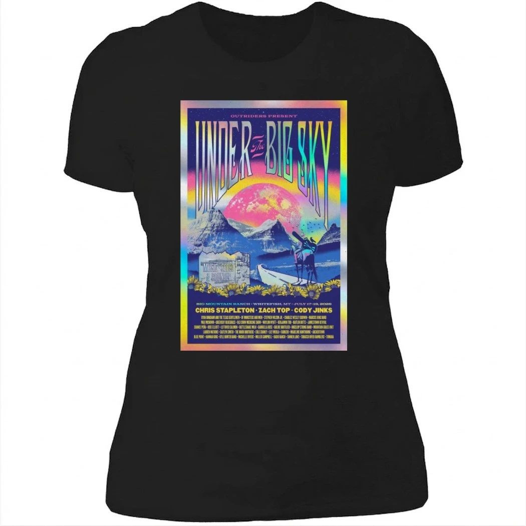 2026 Under the Big Sky Event Poster Shirt