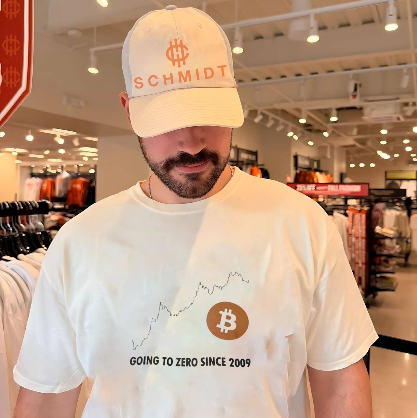 Bitcoin Going to Zero Since 2009 graphic shirt