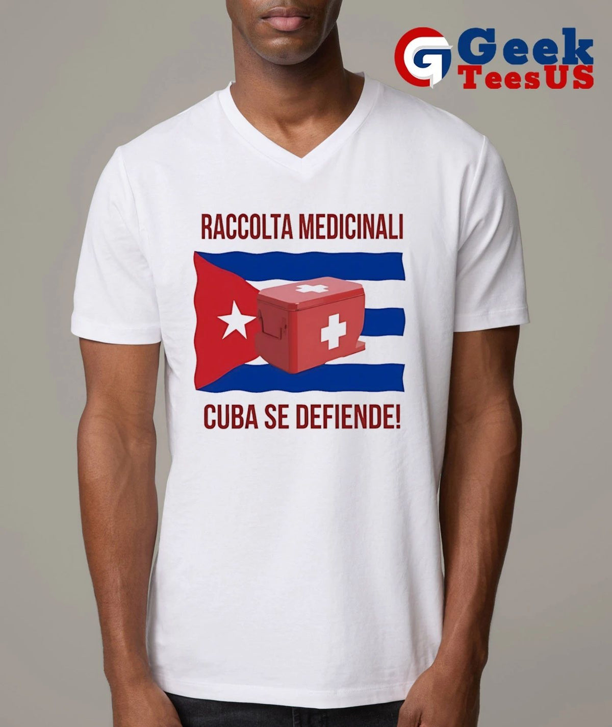 Raccolta Medicinali Cuba se defiende Medical Aid Supplies Support Mission shirt
