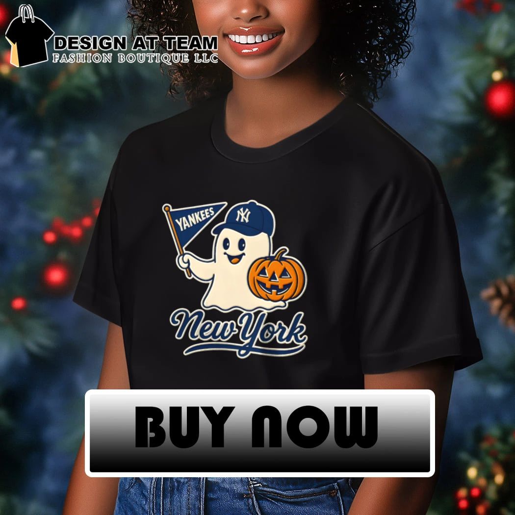 New York Yankees Halloween Ghost Baseball Pumpkin shirt