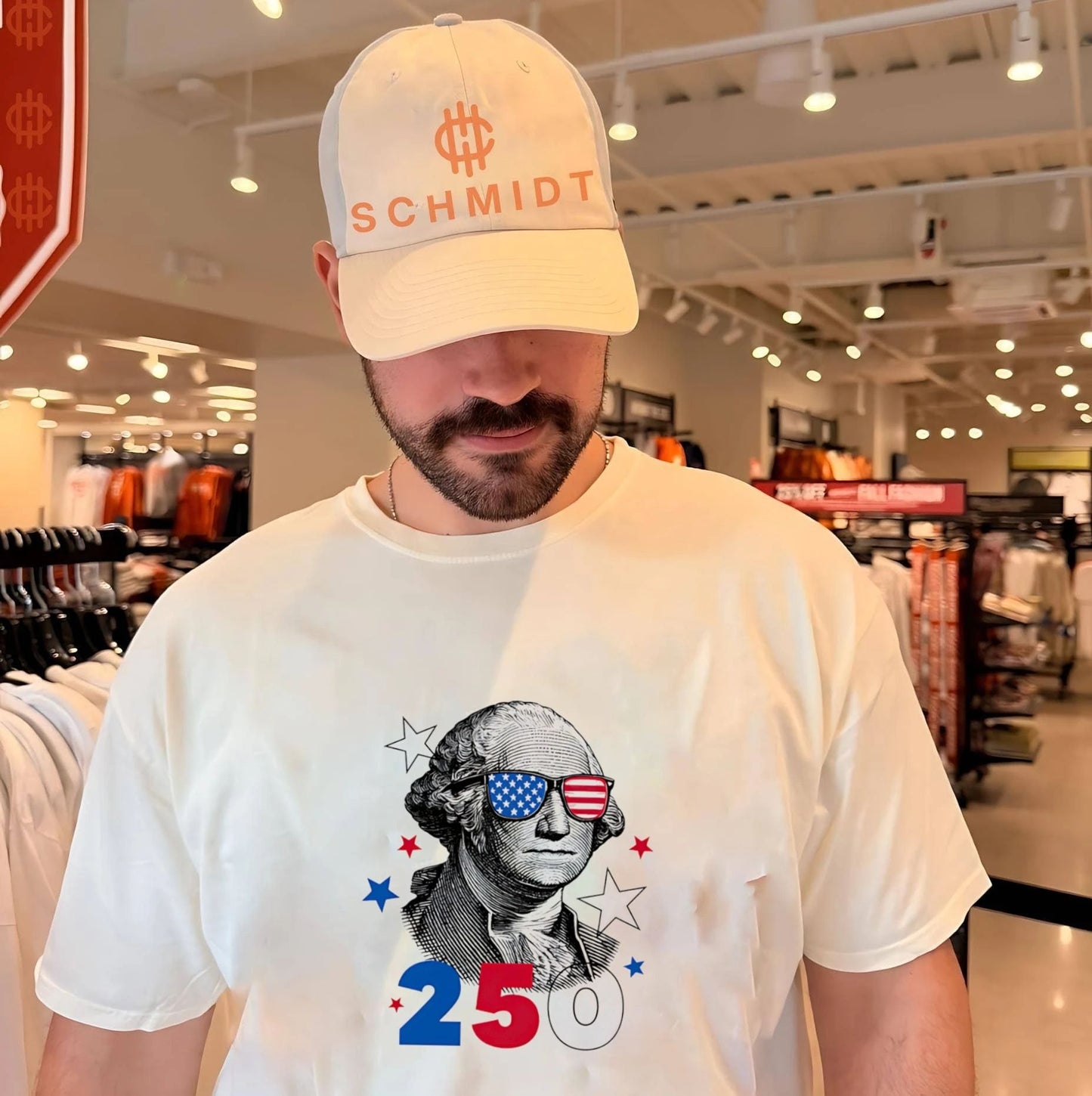 George Flag Sunglasses 250 Celebrating 250 years of America shirt