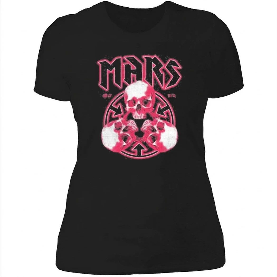 Thirty Seconds To Mars European Tour 2027 Red Skulls Shirt
