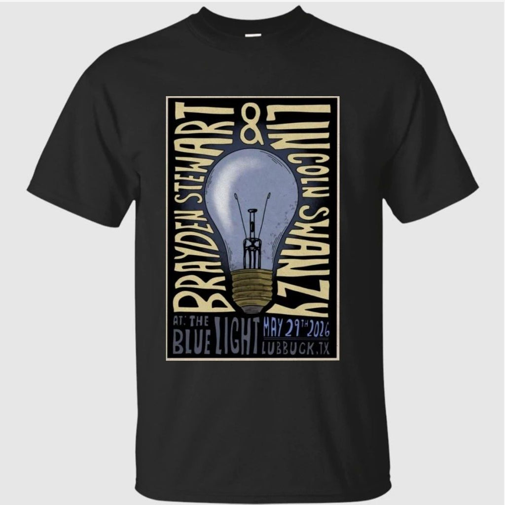 Brayden Stewart Lubbock, The Blue Light 05-29-2026 Poster Shirt