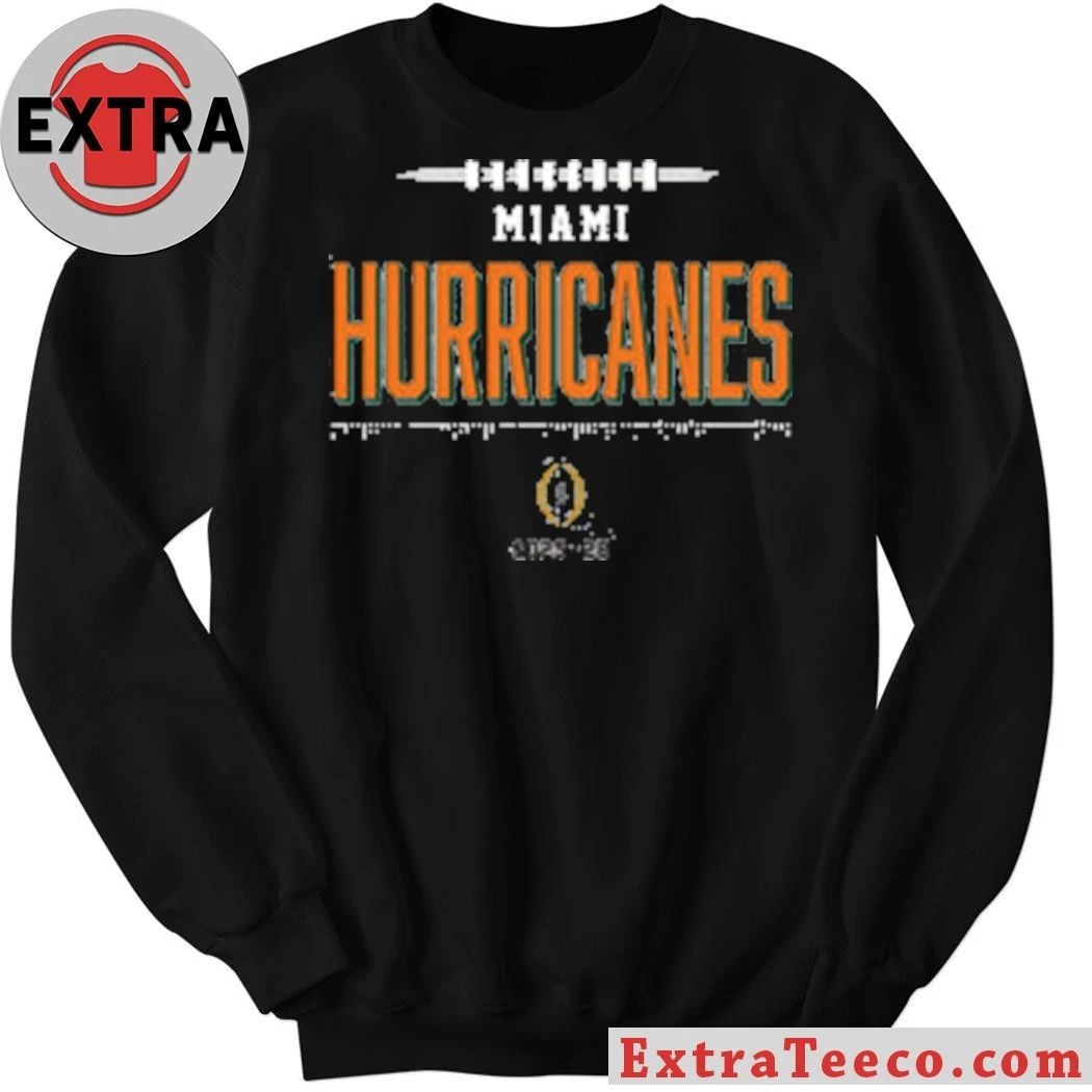 College Football Playoff 2025-26 Miami Playoff Bound Logo Shirt