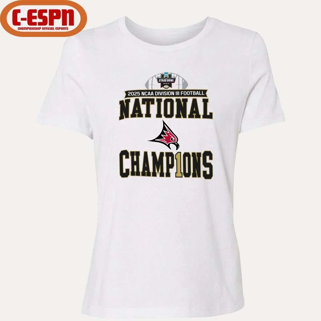 UW-River Falls 2025 NCAA DIII Football National Champions T-Shirt