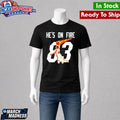Bam Adebayo 83 Points He’s On Fire Shirt