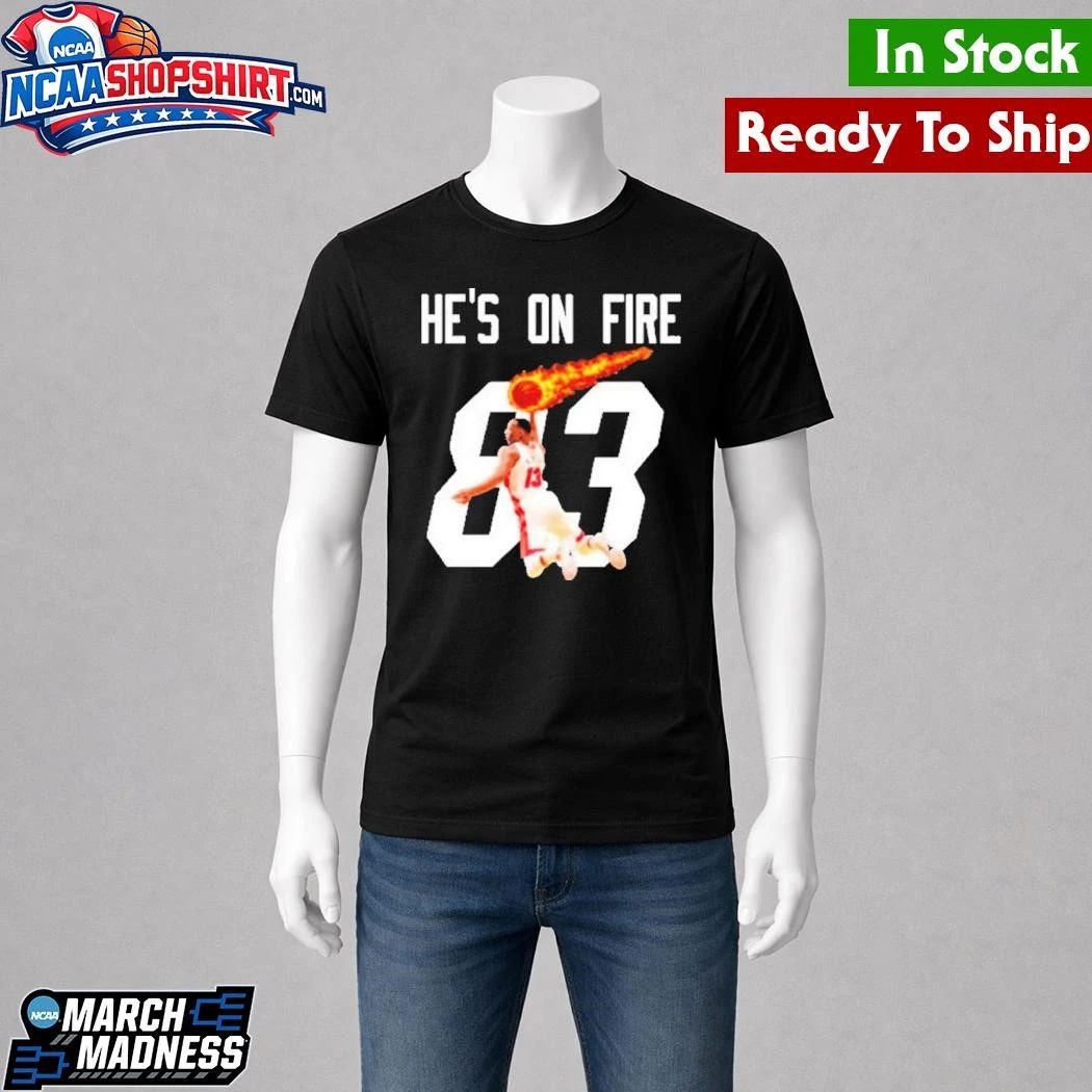 Bam Adebayo 83 Points He’s On Fire Shirt