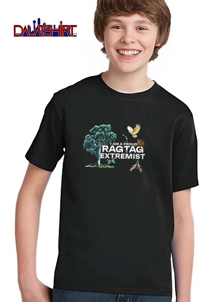 I Am A Proud Ragtag Extremist eucalyptus tree cockatoo magpie possum butterfly bat shirt