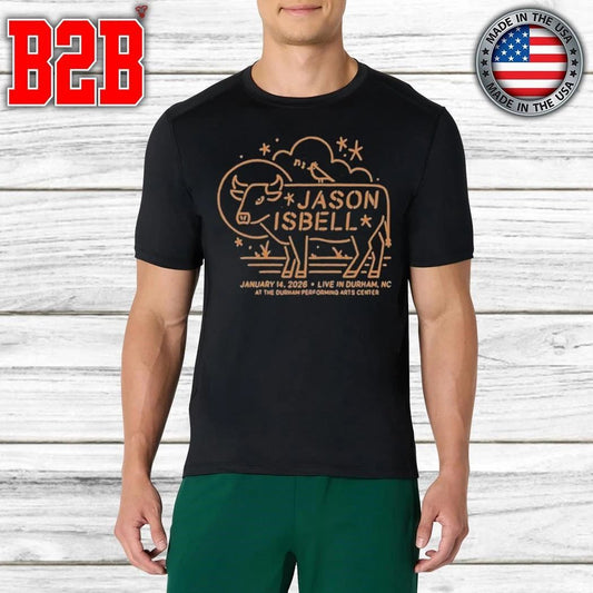 Jason Isbell DPAC in Durham NC Jan 14 2026 Shirt