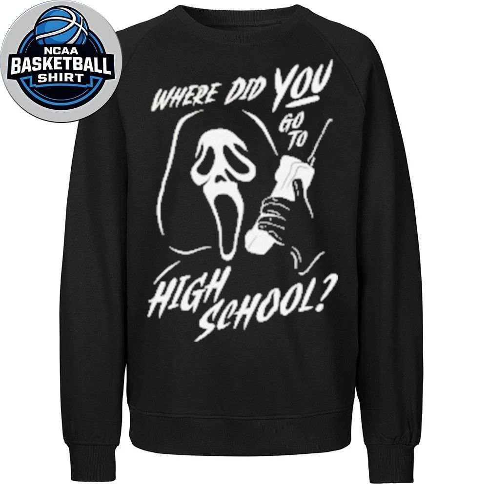 Ghostface Cincinnati High School Question Horror Graphic T-Shirt