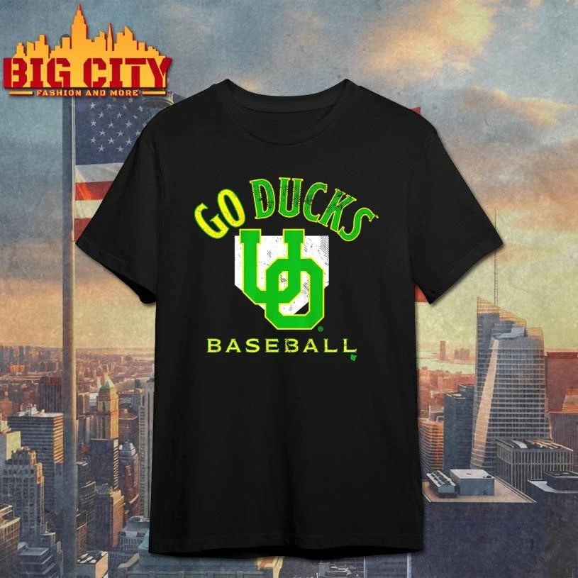 Oregon Baseball Home Plate Graphic Shirt