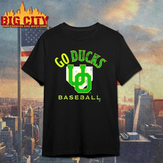 Oregon Baseball Home Plate Graphic Shirt