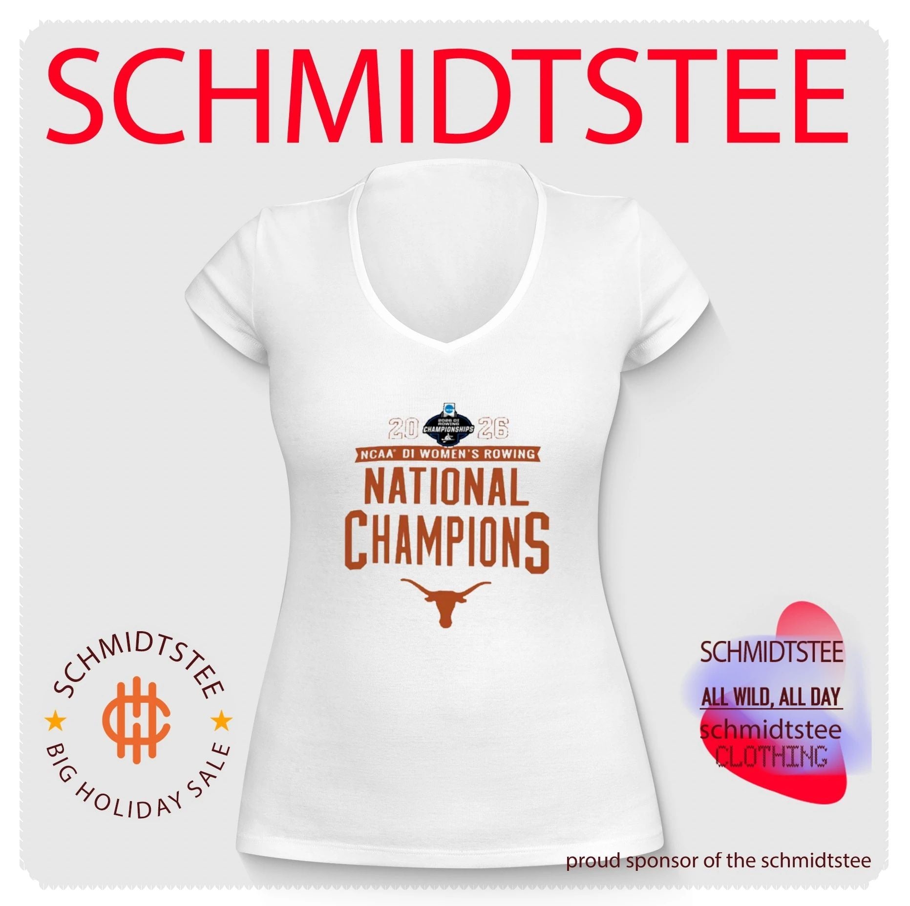 Texas Longhorns 2026 NCAA Women’s Rowing National Champions shirt