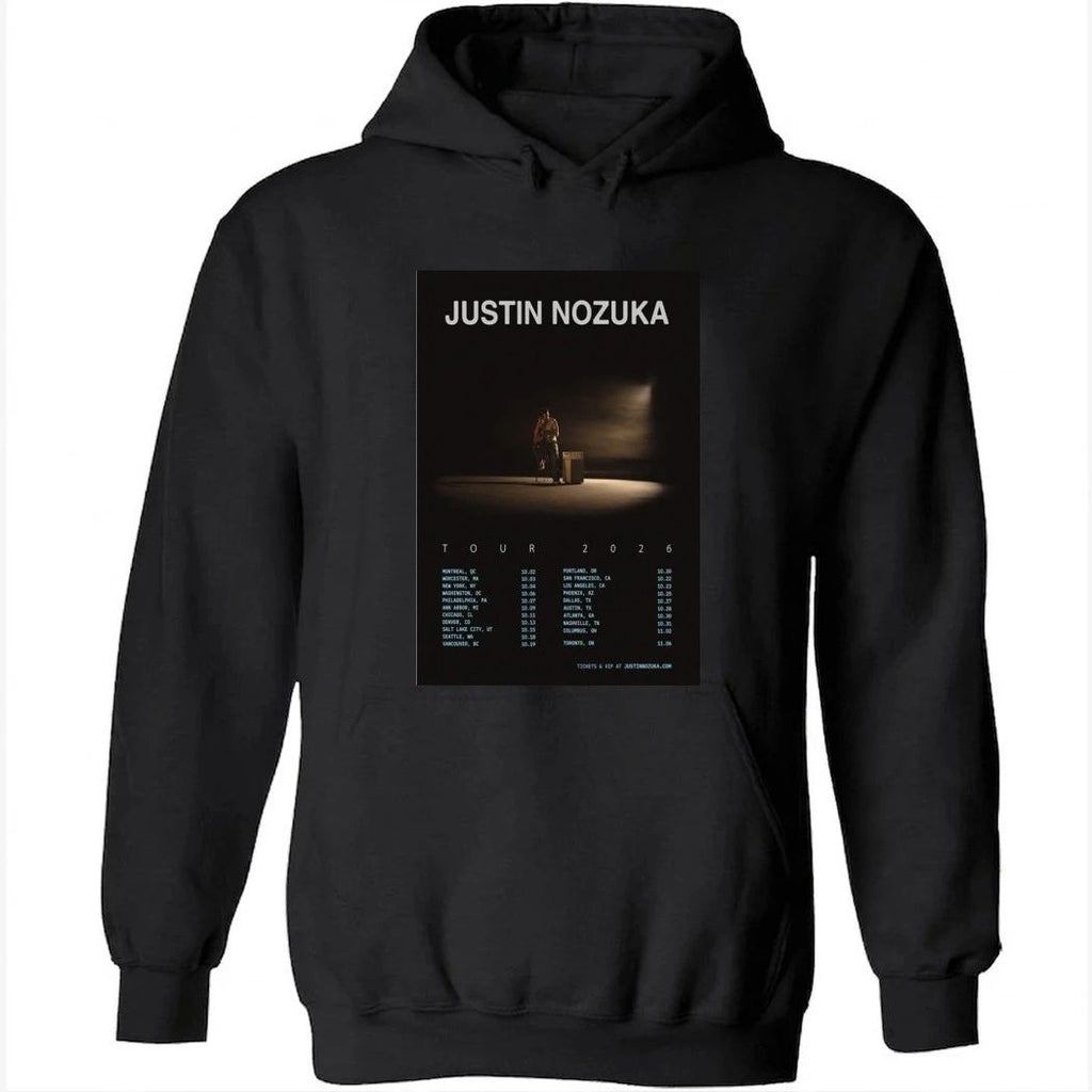 Justin Nozuka Tour Oct 2026 Poster Shirt