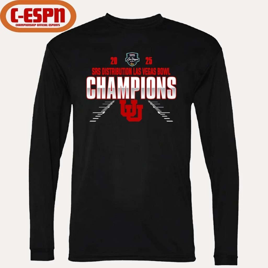 Utah Utes Las Vegas Bowl Champions 2025 Shirt