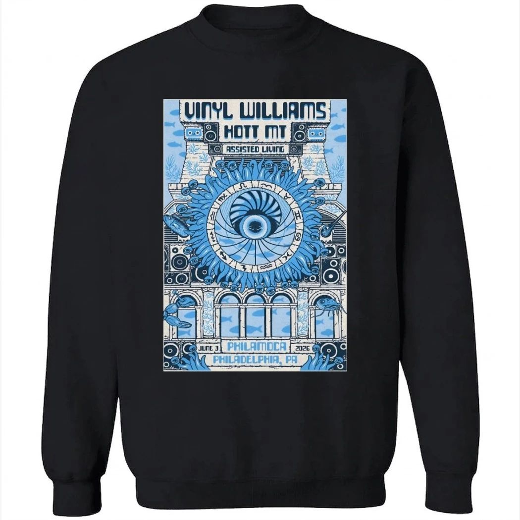 Vinyl Williams Jun 3 2026 PhilaMOCA in Philadelphia PA Poster Shirt