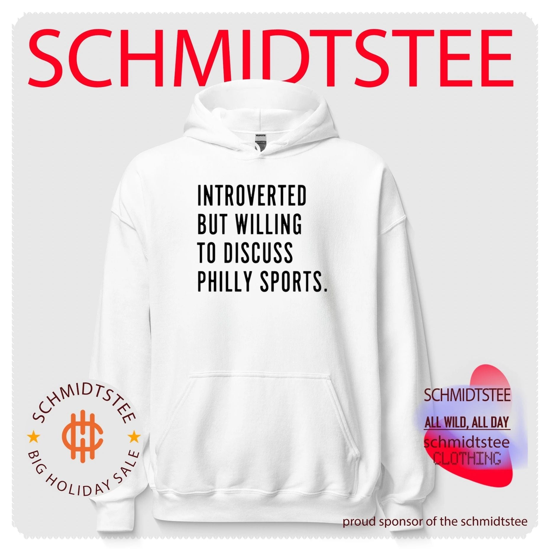 Introverted but willing to discuss Philly sports shirt