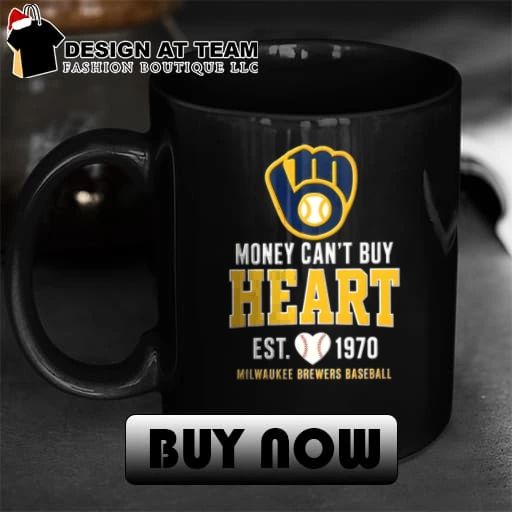 Money Can’t Buy Heart Milwaukee Brewers Baseball shirt
