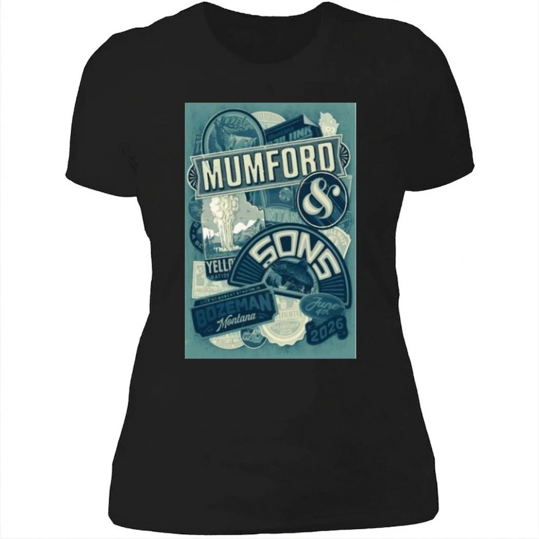 Mumford And Sons June 4 2026 Bozeman Montana Shirt