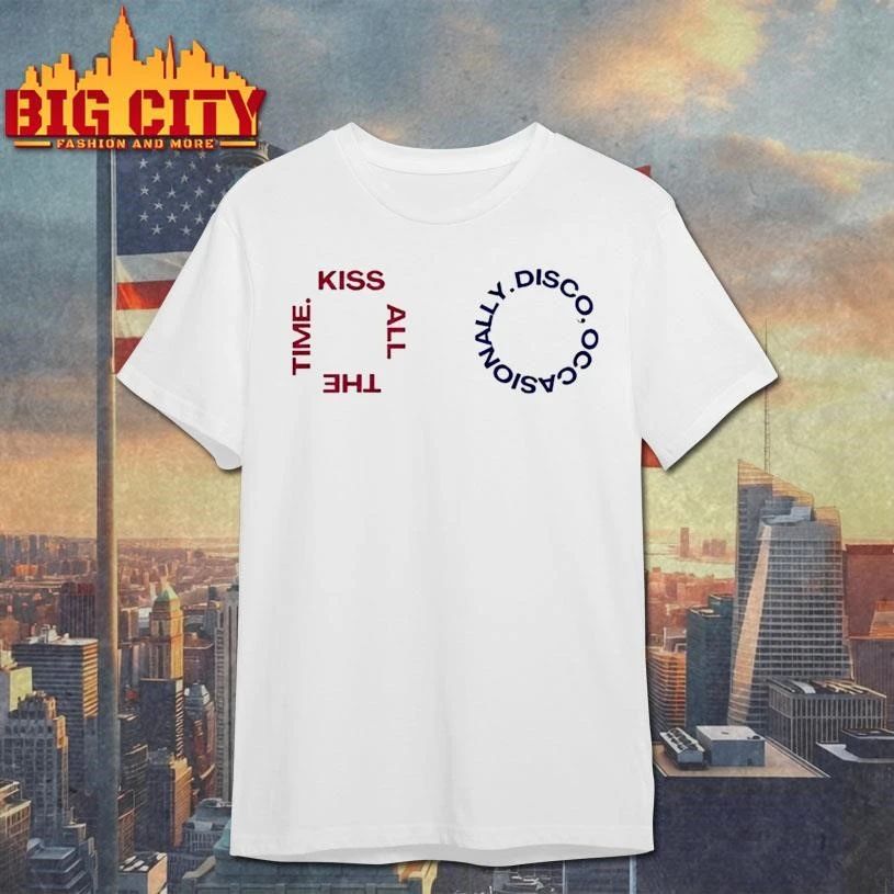 HS Pleasing Aesthetic KISS ALL THE TIME & DISCO OCCASIONALLY Shirt