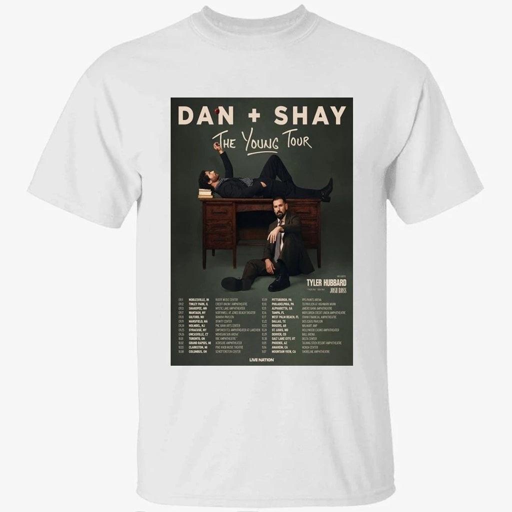Dan Shay The Young Tour 2026 Poster Shirt