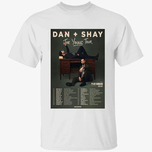 Dan Shay The Young Tour 2026 Poster Shirt