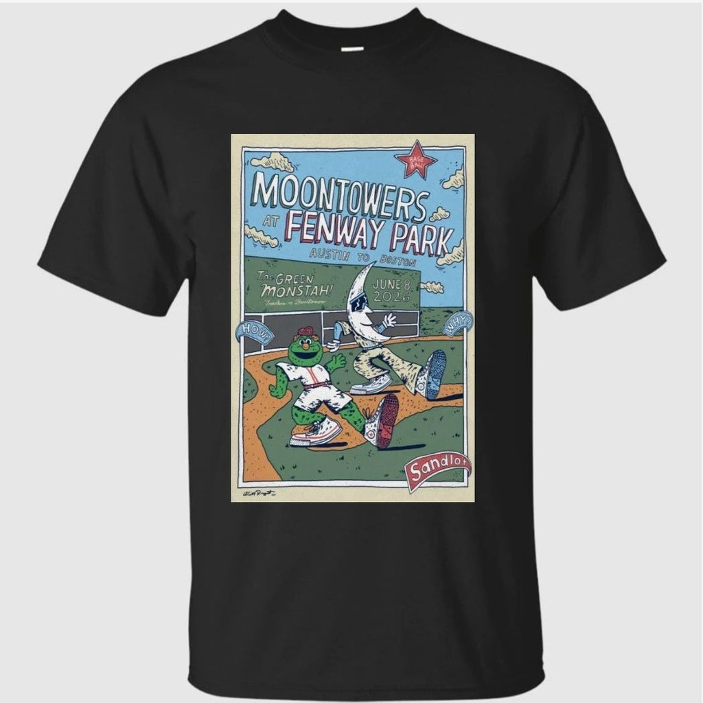 Moontowers Boston Fenway Poster 06-08-26 Shirt