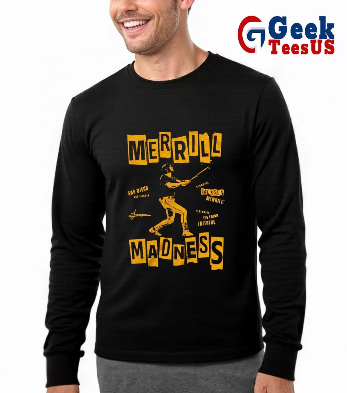 Merrill Madness Jackson Merrill San Diego baseball signature shirt