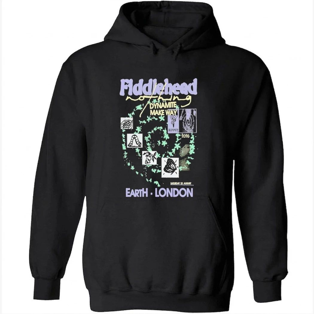 Fiddlehead Aug 22 2026 EartH, London Poster Shirt