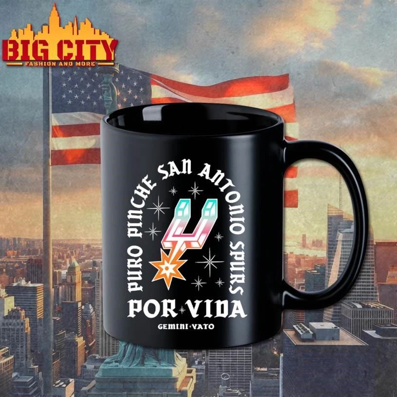 Puro Pure San Antonio Spurs Por Vida Shirt