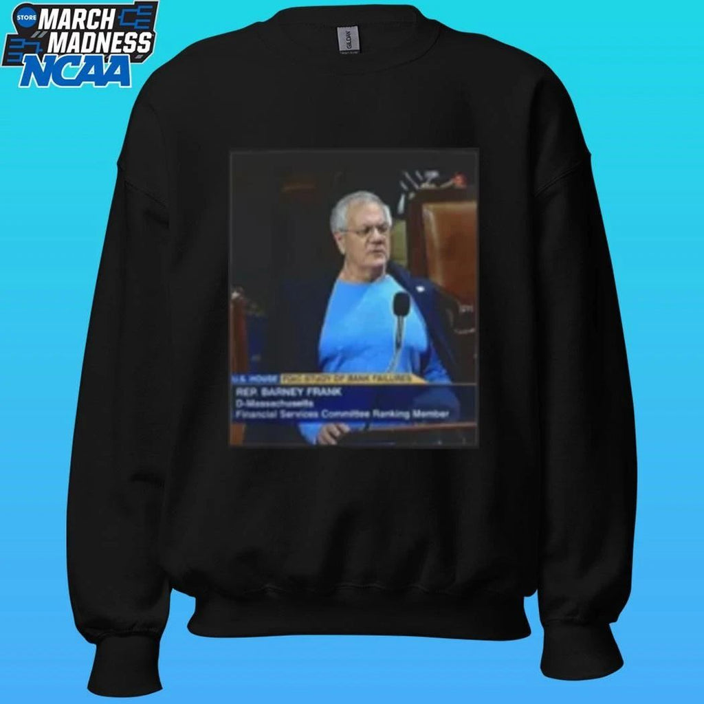 Barney Frank Blue Shirt