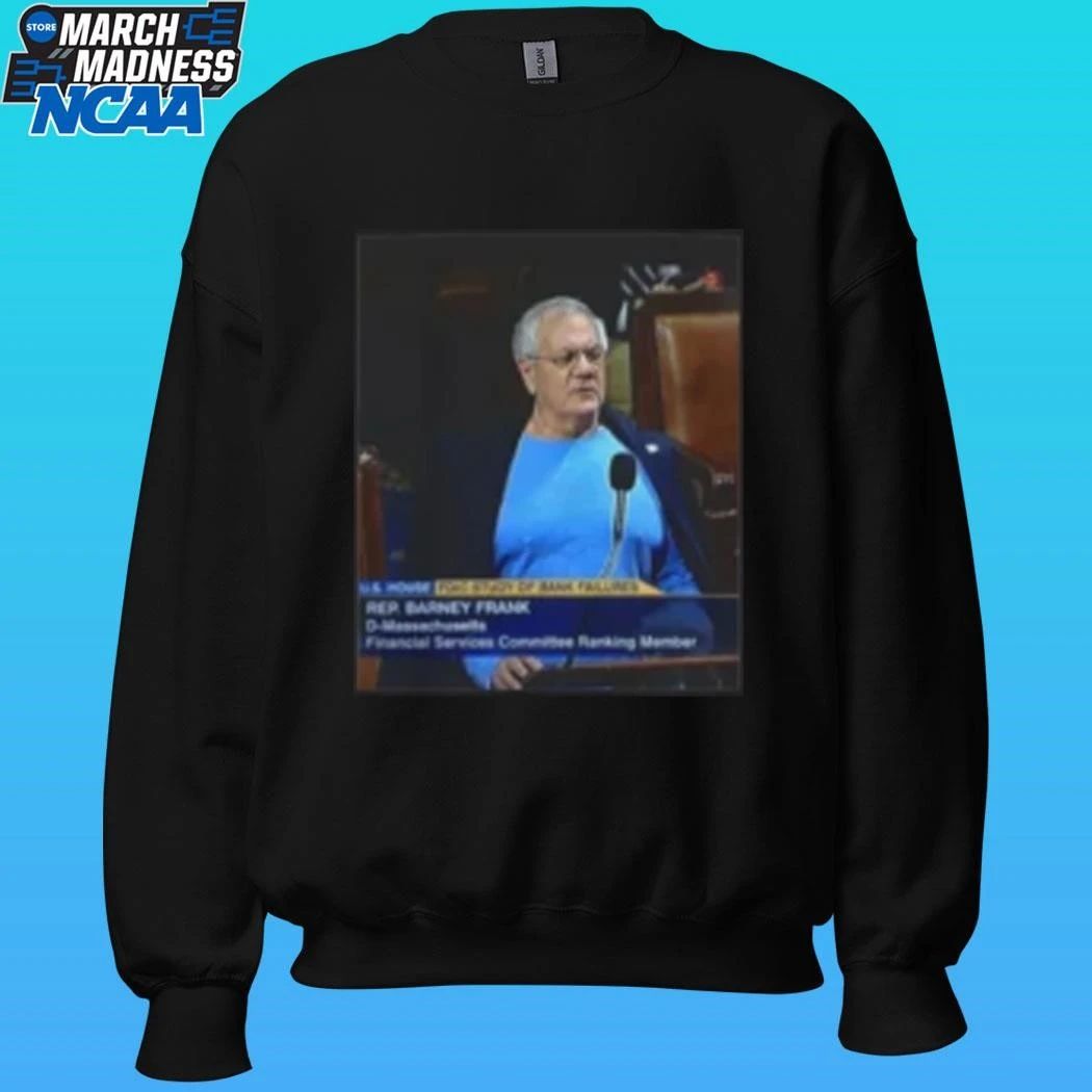 Barney Frank Blue Shirt