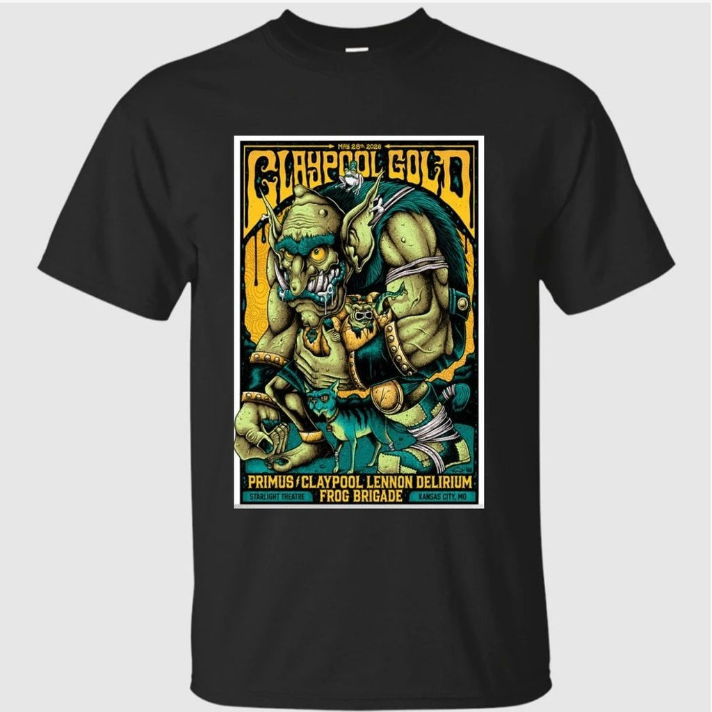 Primus And The Claypool Lennon Delirium Kansas City MO May 28 2026 Poster Shirt