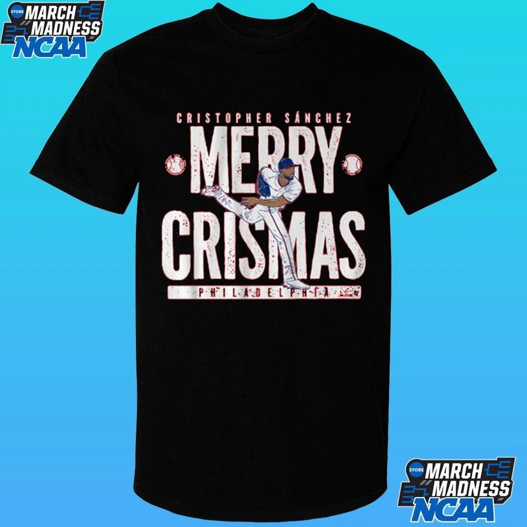 Cristopher Sanchez Merry Crismas Philadelphia Phillies Shirt