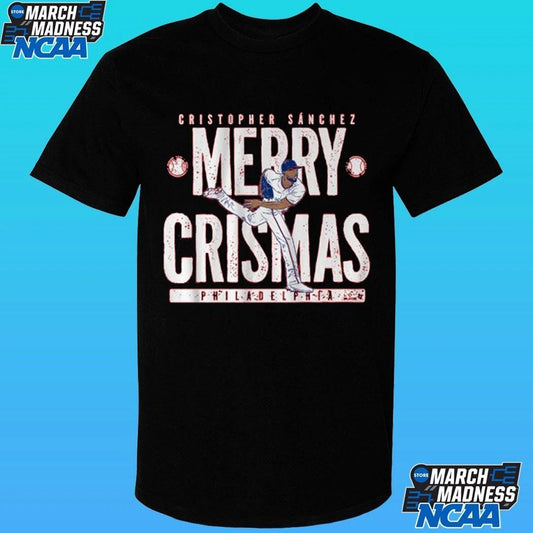 Cristopher Sanchez Merry Crismas Philadelphia Phillies Shirt