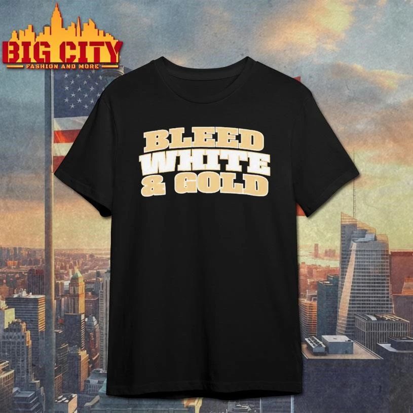 Bleed White And Gold Shirt