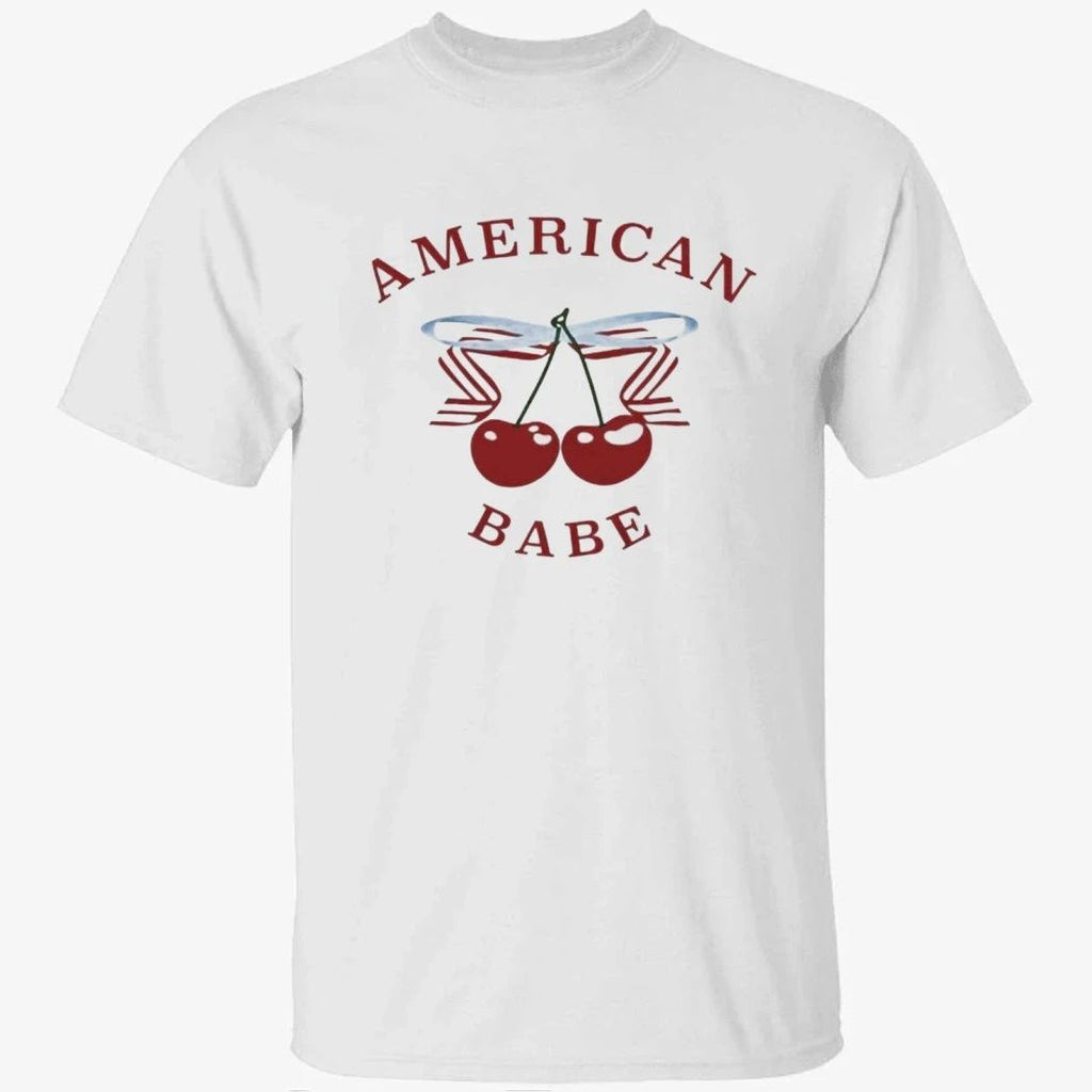 Elise Kibler Wearing American Babe Shirt