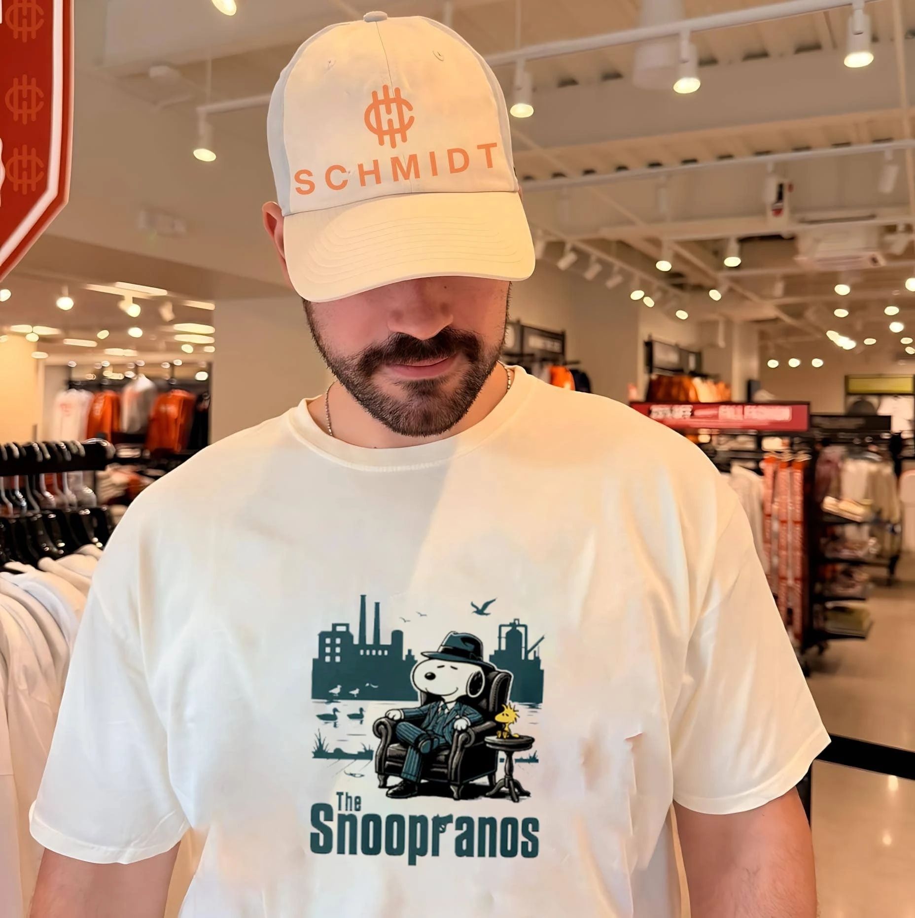 The Snoopranos Peanuts Mafia Parody Sopranos Mashup shirt