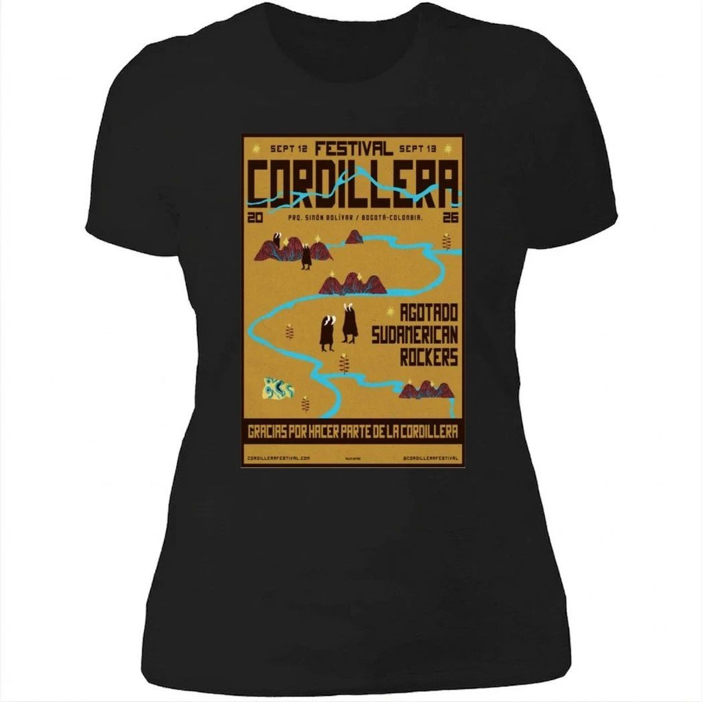 Festival Cordillera 2026 Poster Bogotá, Colombia Sep 13 2026 Shirt