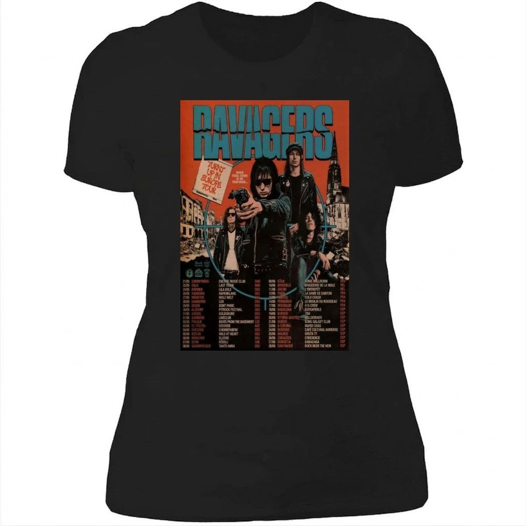 RAVAGERS Turnt Up In Europe Tour 2026 Poster Shirt