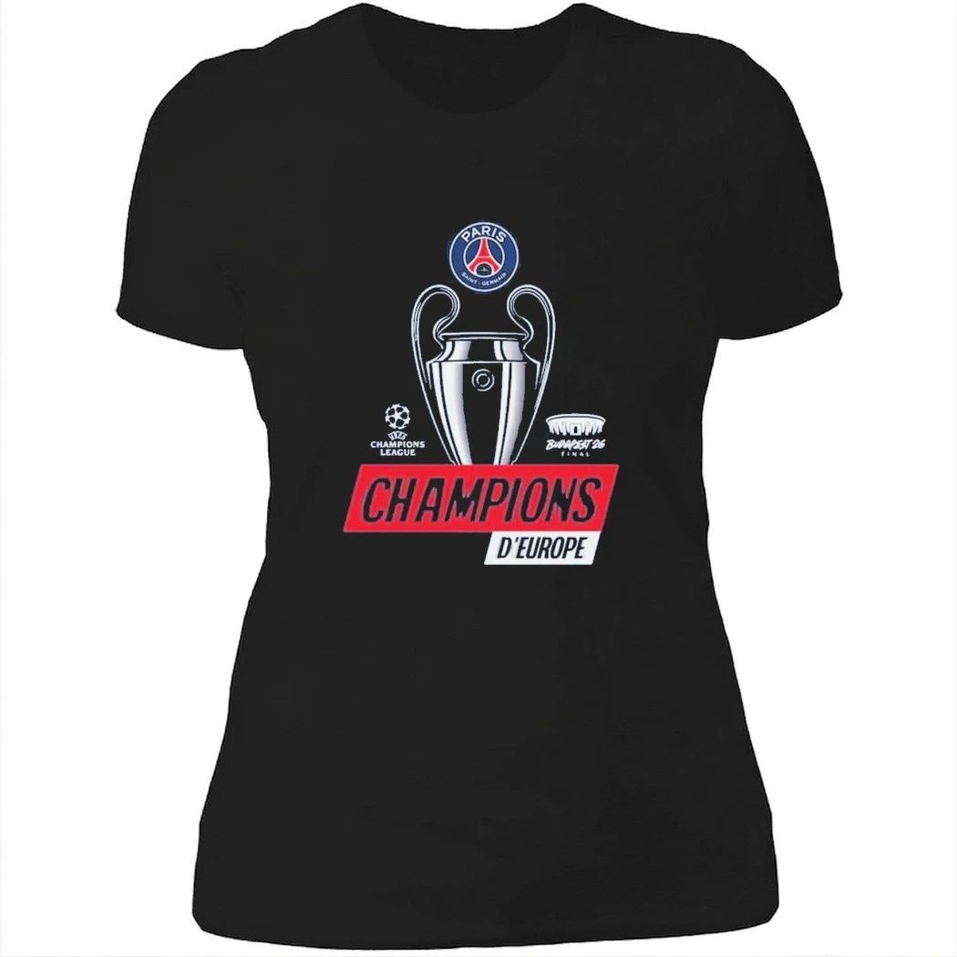 Paris Saint Germain PSG 2026 Champions League d’Europe Winners Shirt