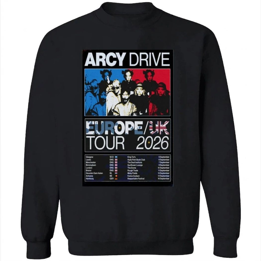 Arcy Drive Tour 2026 EUROPE UK Poster Shirt