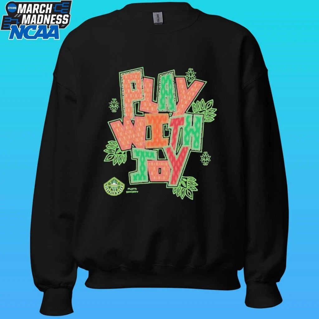Playa Society Play With Joy Wnba Graphic Shirt